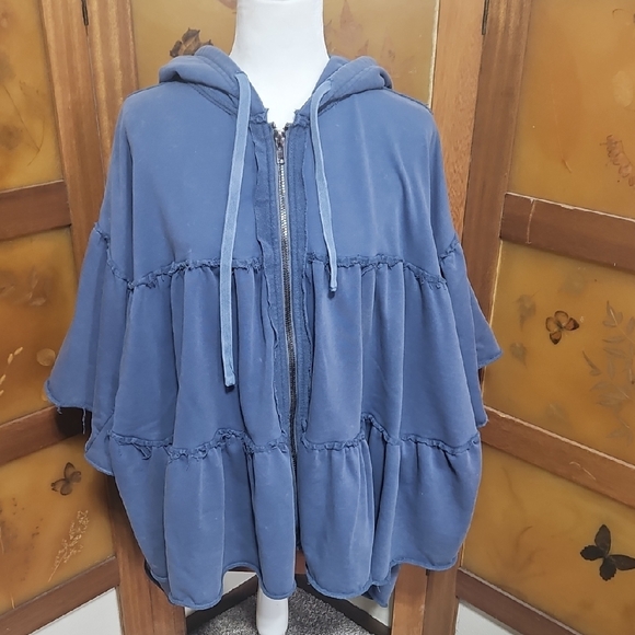 Oli & Hali Blue Hooded Sweatshirt - Picture 11 of 11